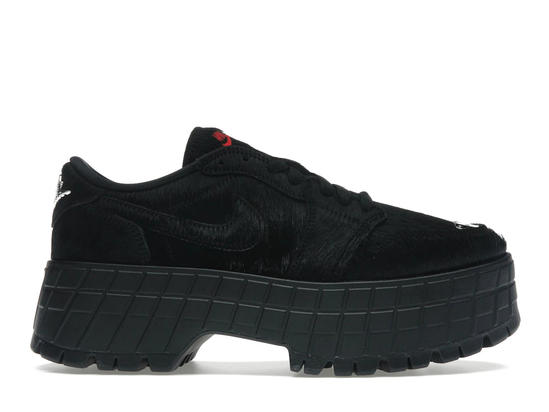 Jordan 1 Low Brooklyn Black Gym Red (Women's)