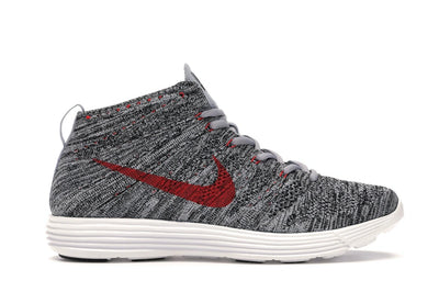 Nike Lunar Flyknit Chukka Wolf Grey Red