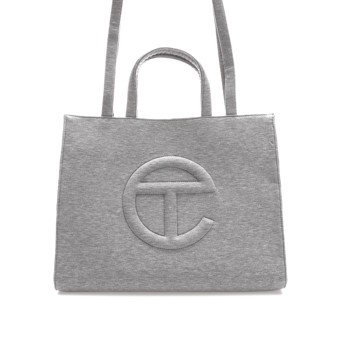 Telfar x UGG Fleece Shopping Bag Medium Heather Grey