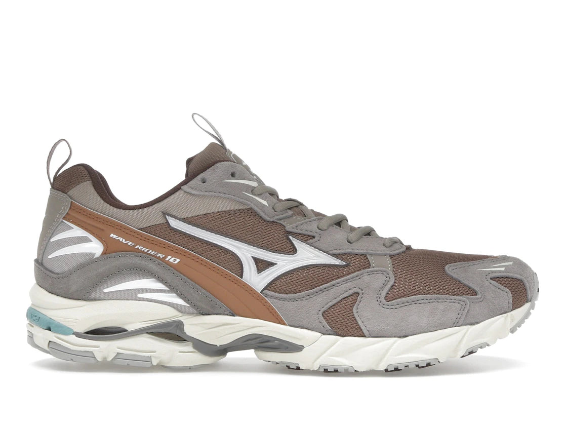 Mizuno Wave Rider 10 Fossil White Thrush