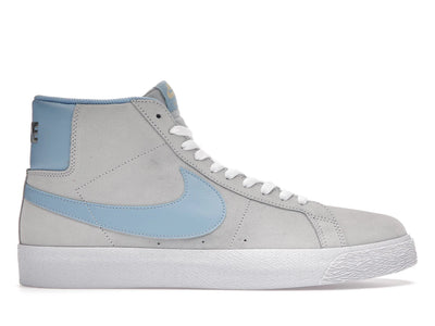 Nike SB Blazer Mid Soft Grey Baby Blue