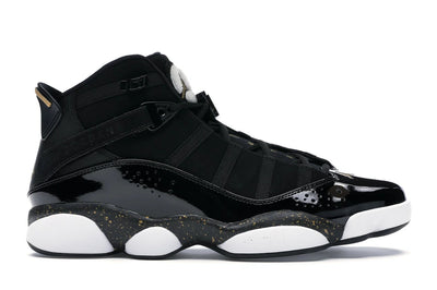 Jordan 6 Rings Schwarz Metallic Gold Weiß