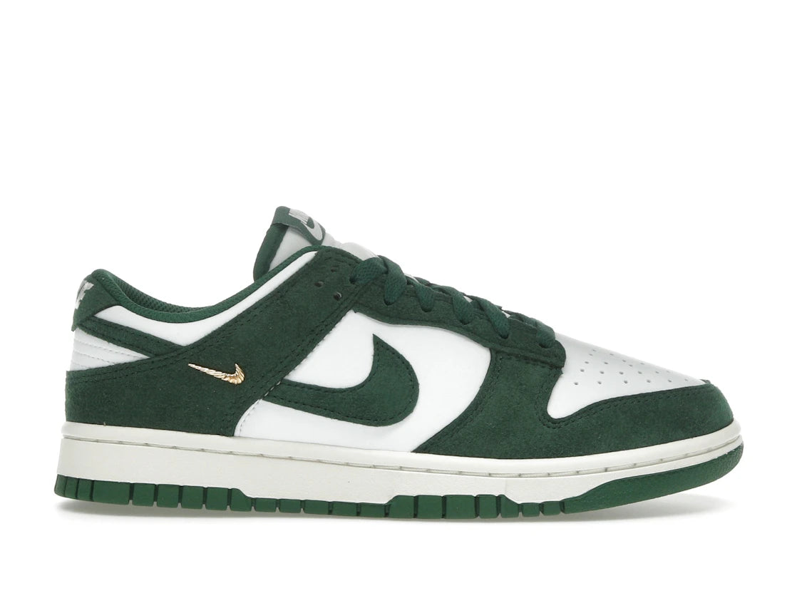 Nike Dunk Low Gorge Grün Gold Mini Swoosh (Damen)