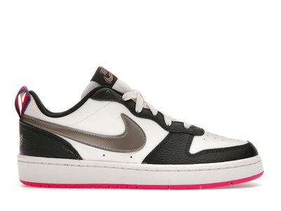Nike Court Borough Low 2 Off Noir Pink Prime (GS)