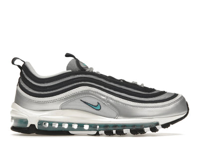 Nike Air Max 97 Metallic Silver Chlorine Blue