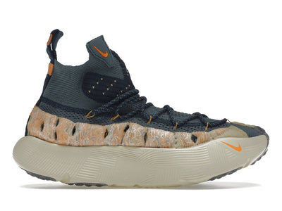 Nike ISPA Sense Flyknit Mineral Slate Magma Orange