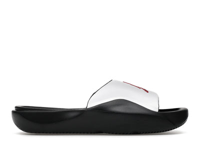 Jordan Franchise Slide White Black Gym Red