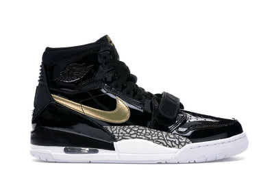 Jordan Legacy 312 Black Gold Patent