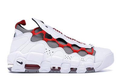 Nike Air More Money White Habanero Red Atmosphere Grey