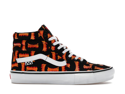 Vans Sk8-Hi Thrasher Allover Logo Black