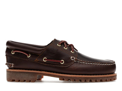 Timberland Authentics 3 Eye Classic Lug Brown Full-Grain Leather