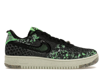 Nike Air Force 1 Low Crater Flyknit Black Volt