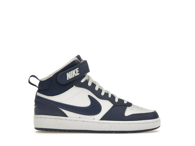 Nike Court Borough Mid 2 White Blue Void (GS)