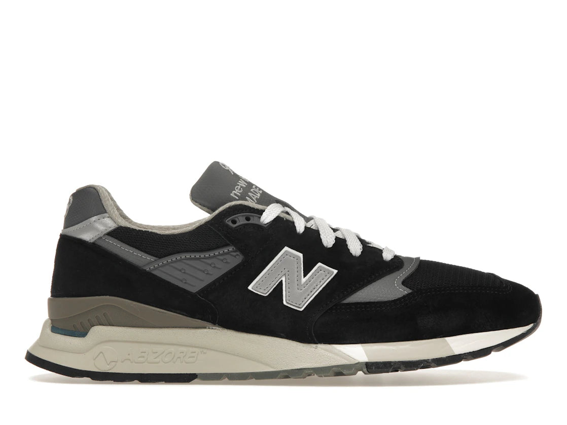 New Balance 998 MiUSA Schwarz Silber