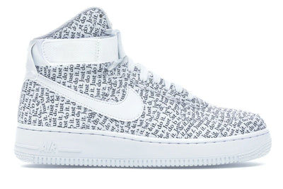Nike Air Force 1 High Just Do It Pack White (Women's)