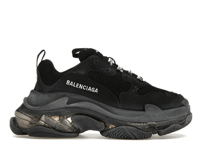 Balenciaga Triple S Clear Sole Double Black (Women's)
