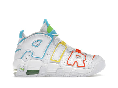 Nike Air More Uptempo White Multi-Color (GS)