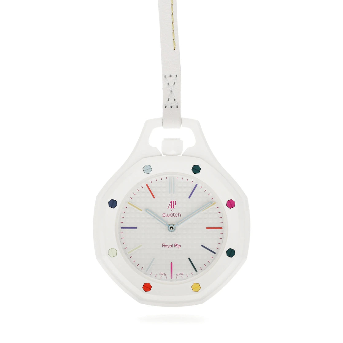 Swatch x Audemars Piguet Bioceramic Royal Pop Huit Blanc SSX03W100N