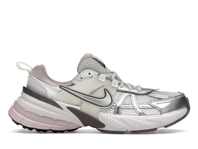 Nike V2K Run Platinum Tint Summit White Cave Stone Metallic Silver (Women's)