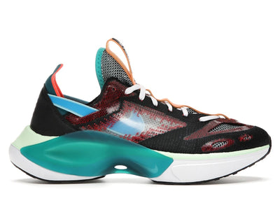 Nike Dmnsix N110 Flyknit Black Blue Hero University Red