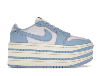 Jordan 1 Low Triple Stack Psychic Blue White (Women's)