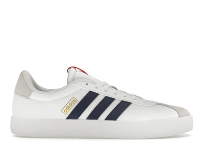 adidas Vl Court 3.0 Cloud White Dark Blue Better Scarlet