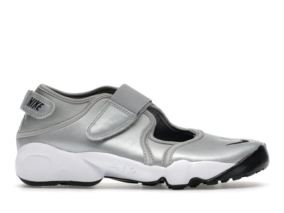 Nike Air Rift Leather Metallic Silver Sail (Women's)