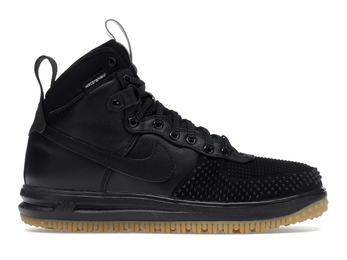 Nike Lunar Force 1 Duckboot Schwarz Gummi