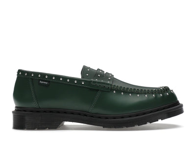 Dr. Martens Studded Penton Loafer Supreme Green