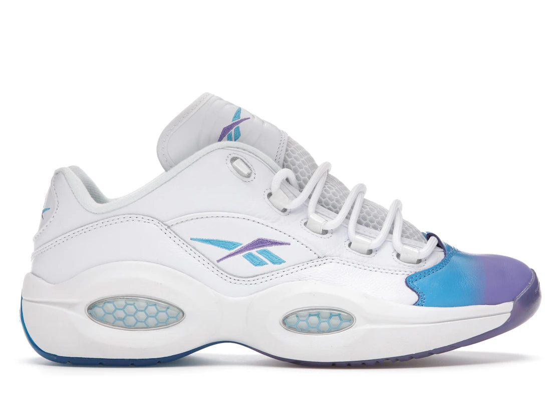 Reebok Question Low Radiant Aqua Hyper Purple