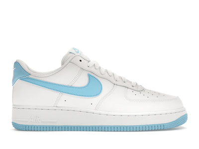 Nike Air Force 1 Low '07 White Aquarius Blue
