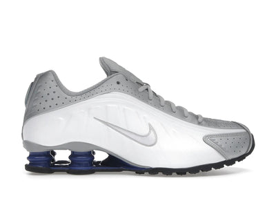 Nike Shox R4 Metallic Silver Deep Royal Blue