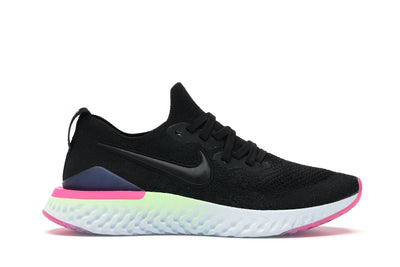 Nike Epic React Flyknit 2 Black Sapphire Hyper Pink (Women's)