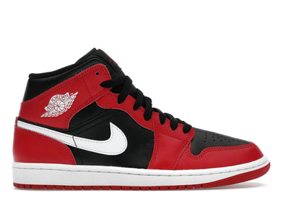 Jordan 1 Mid Gym Rot Schwarz Weiß (2024)