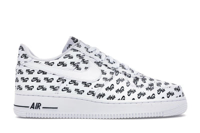 Nike Air Force 1 Low All Over Logo White