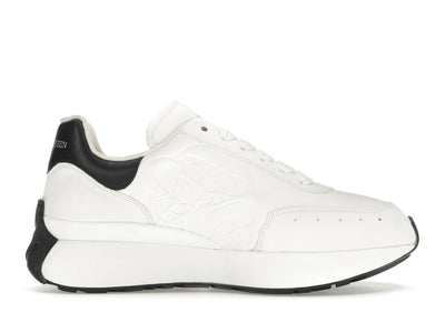Alexander McQueen Sprint Runner White Black