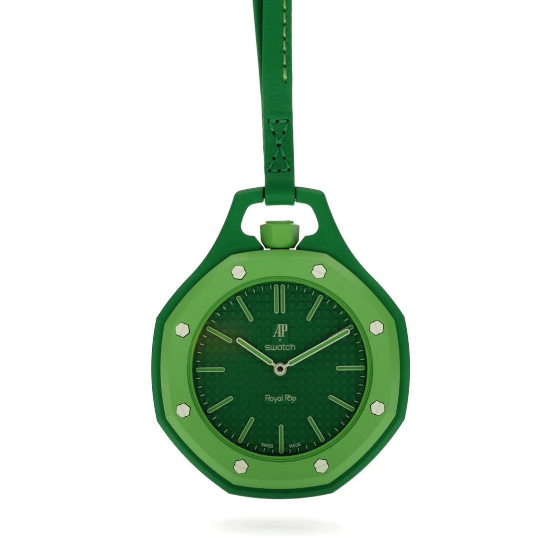 Swatch x Audemars Piguet Bioceramic Royal Pop Green Eight SSX03G100N