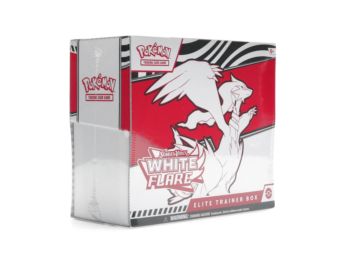 Pokémon Scarlet & Violet White Flare Elite Trainer Box 2025