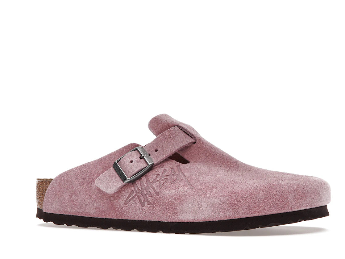 Birkenstock Boston Clog Stussy Dusty Pink (2021)