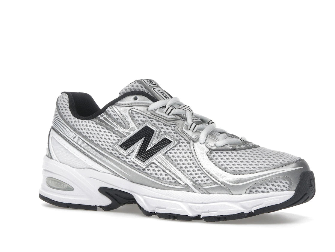 New Balance 740 White Silver Metallic Navy