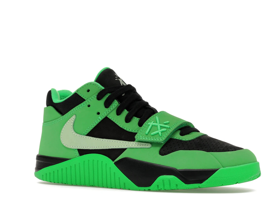 Jordan CJ1 T-Rexx Travis Scott Green Spark