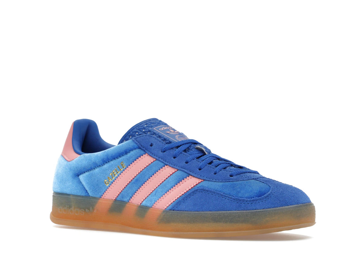 adidas Gazelle Indoor Blau Halbrosa Spark (Damen)