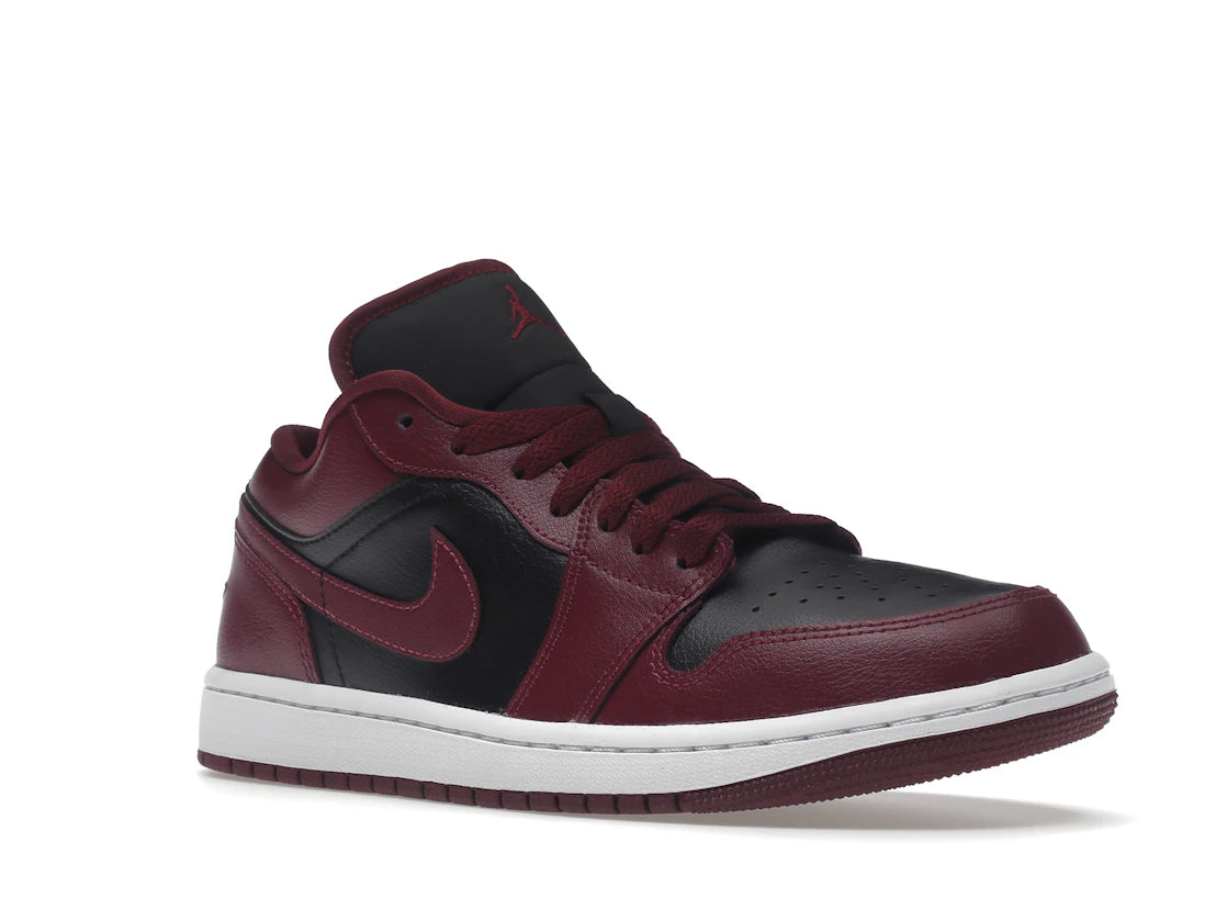 Jordan 1 Low Black Dark Beetroot (Women's)