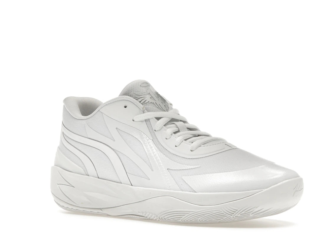 Puma LaMelo Ball MB.02 Lo Weiß Silber