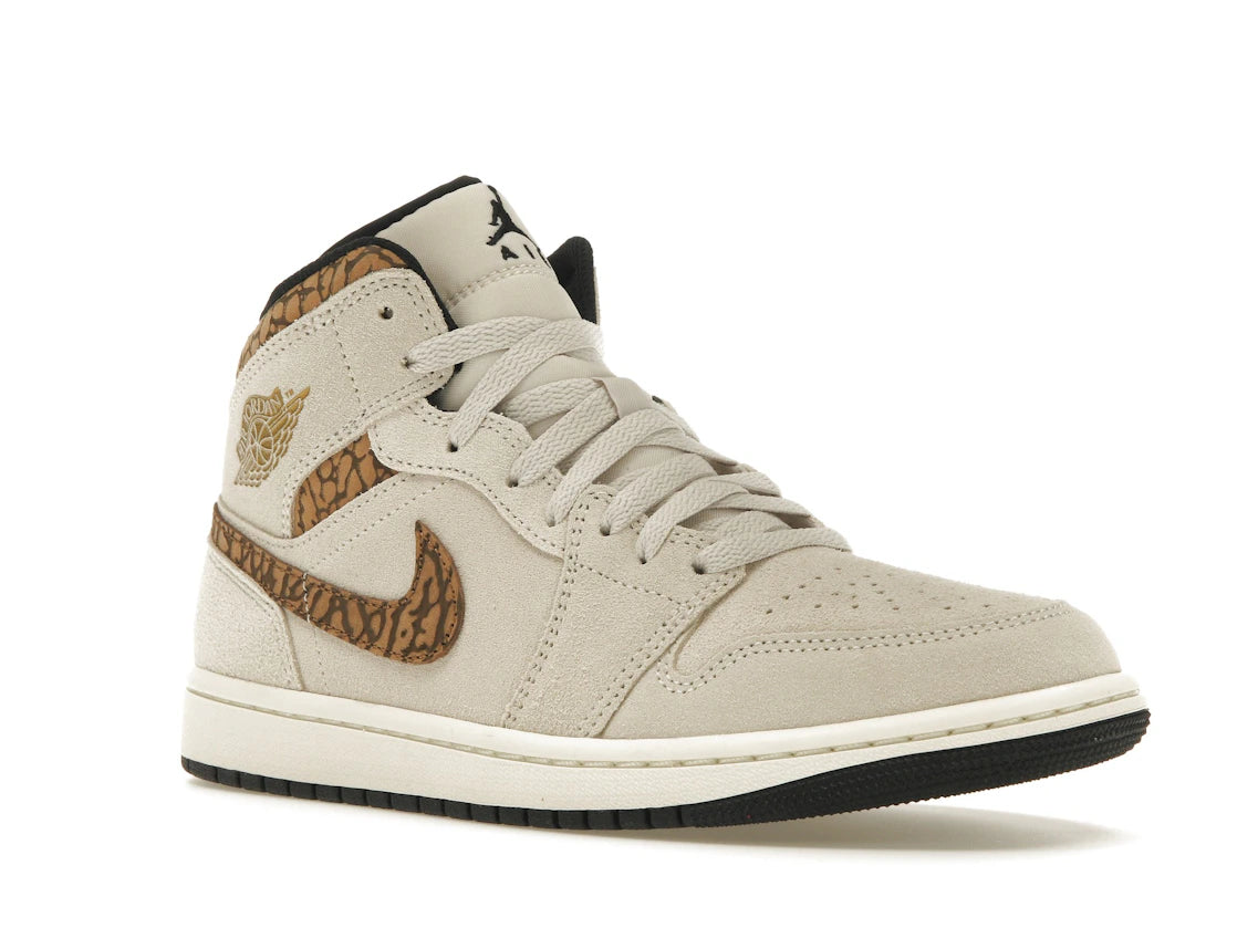 Jordan 1 Mid SE Brown Elephant