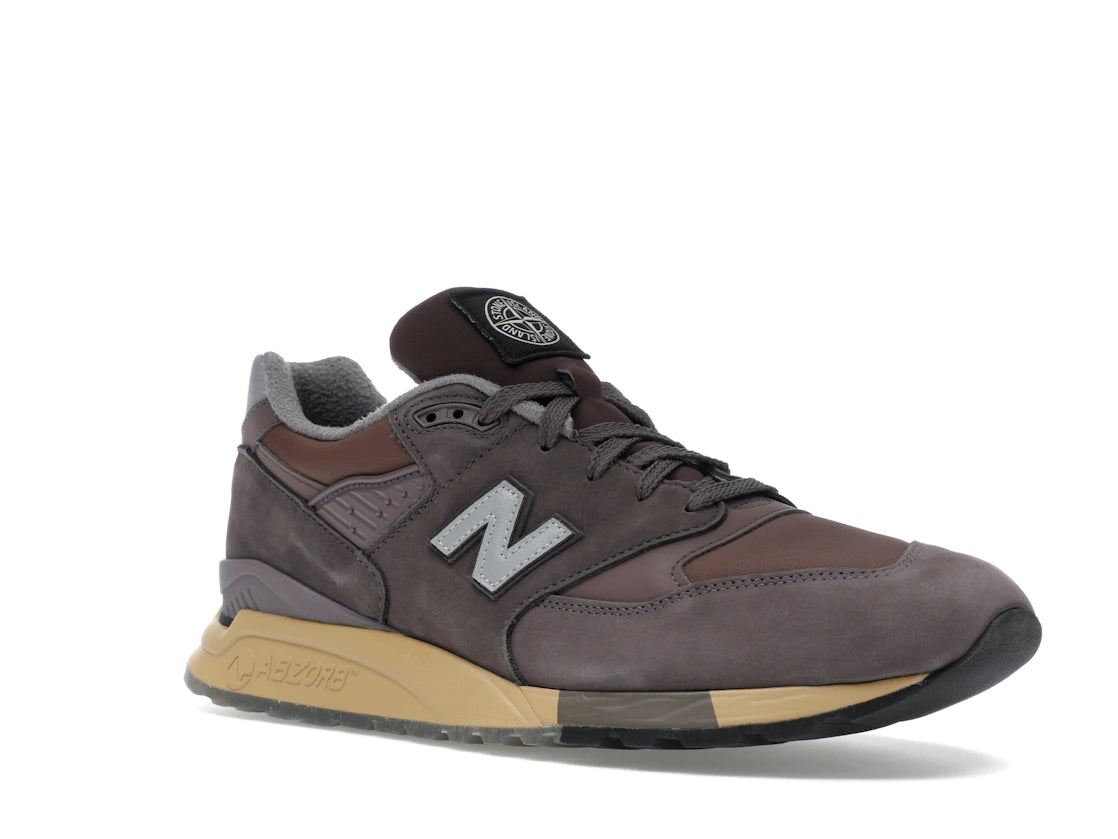 New Balance 998 MiUSA Stone Island Raso Gommato