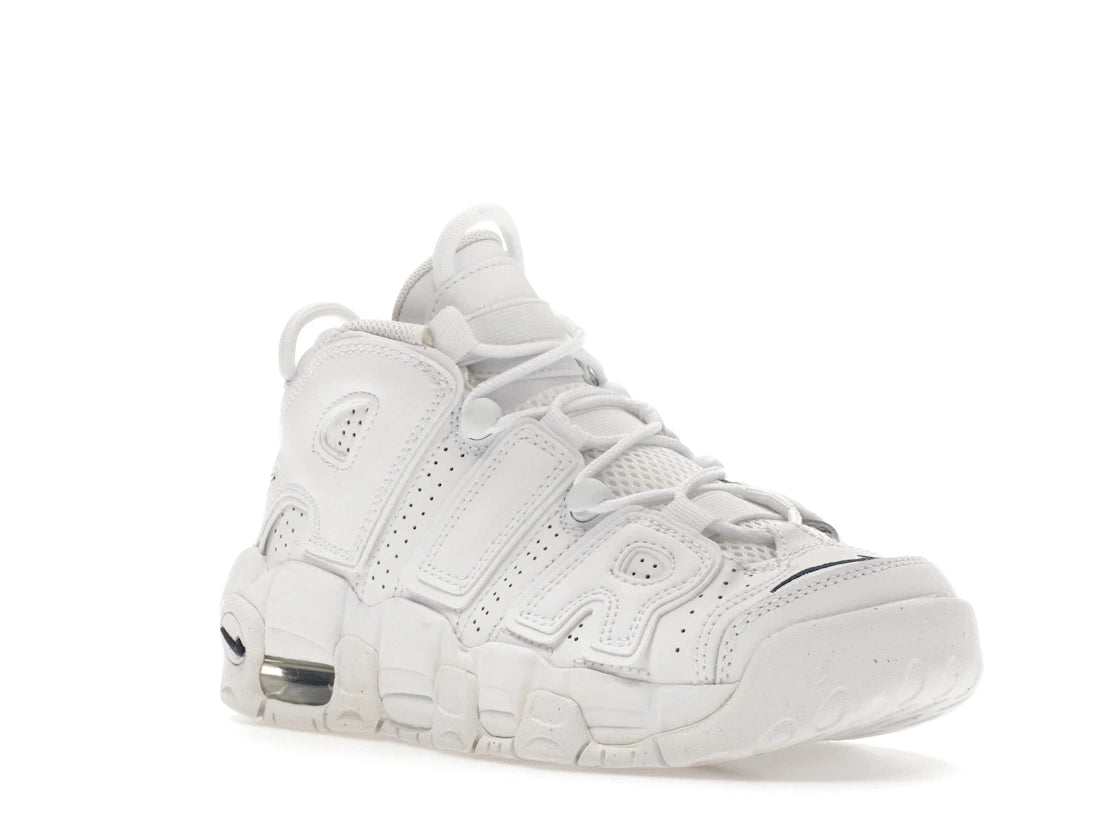 Nike Air More Uptempo White Midnight Navy (GS)