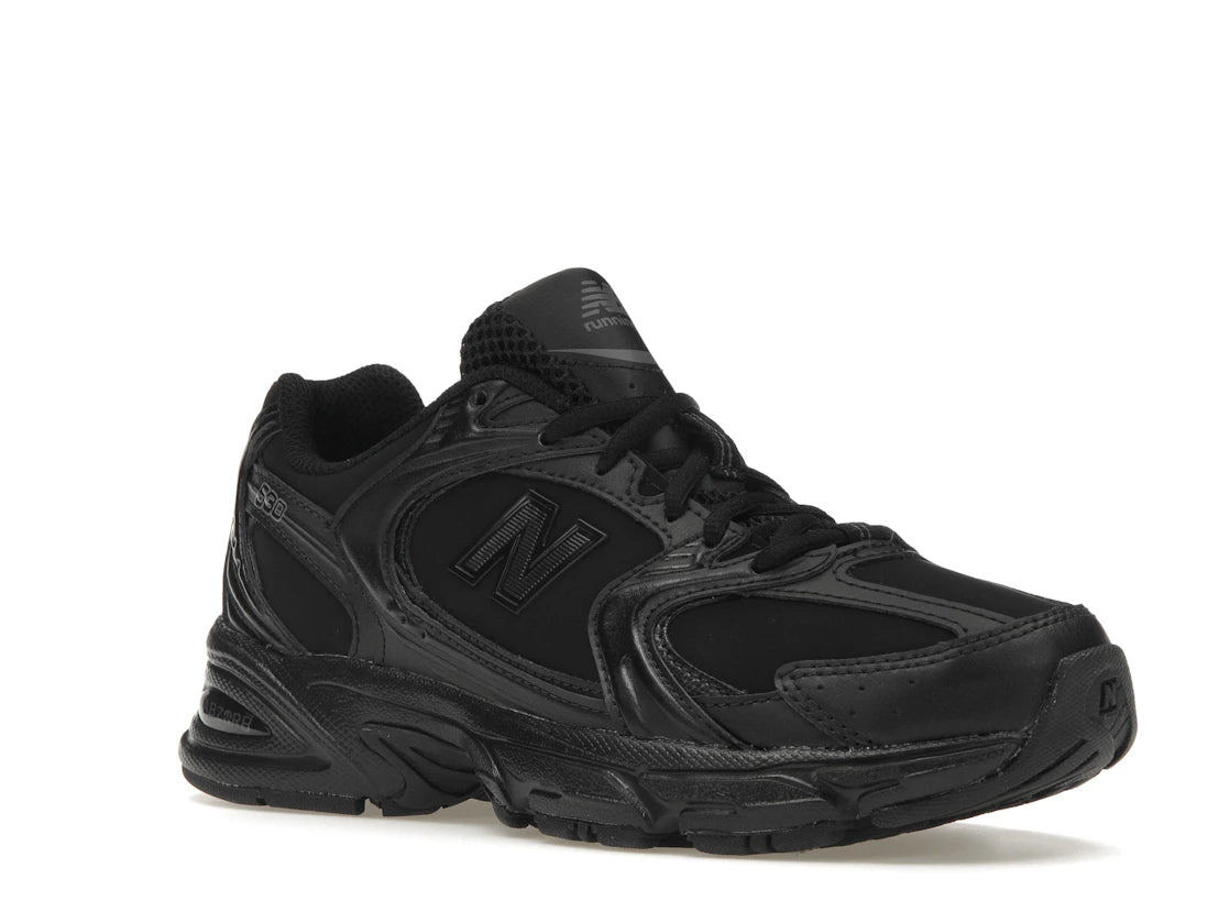 New Balance 530 Triple Black Leather