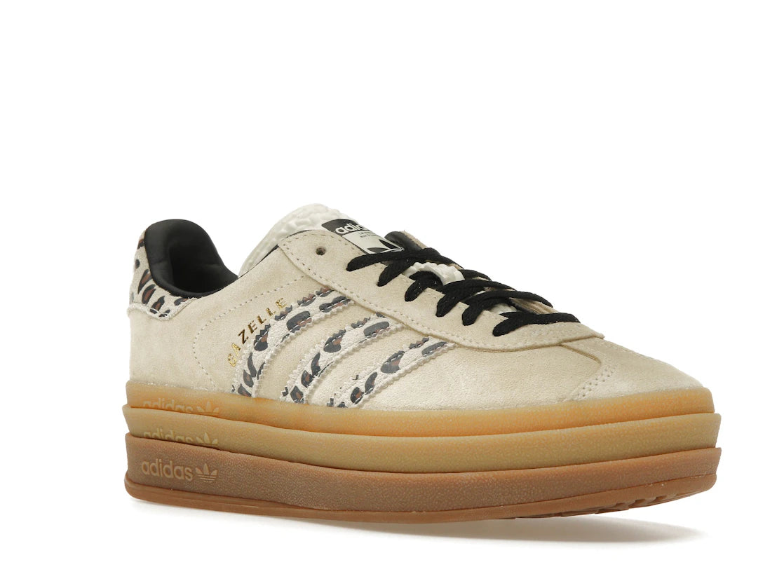 adidas Gazelle Bold Cream Black Leopard (Women's)