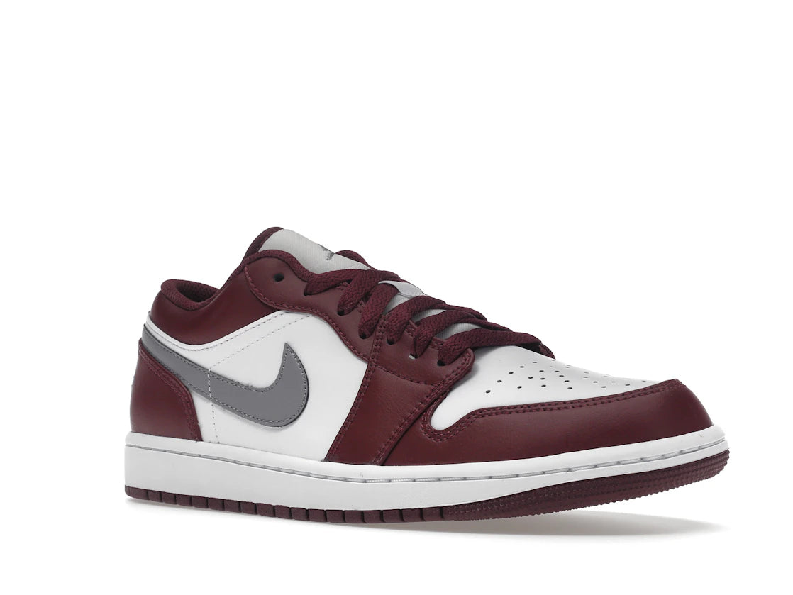 Jordan 1 Low White Bordeaux